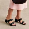 image:imageBraided Heel Sandal OnyxBlack