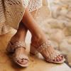 image:imageBraided Heel Sandal OnyxNude