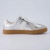 image:imageCUSHIONAIRE Bailey Womens Retro Sneaker Classic Everyday Sneakers for Women with Sleek Rounded Toe and Memory FoamSilver