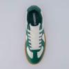 image:imageCUSHIONAIRE Bailey Womens Retro Sneaker Classic Everyday Sneakers for Women with Sleek Rounded Toe and Memory FoamWhiteGreen