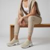image:imageCUSHIONAIRE Breeze Easy Slip On Womens Sneakers  Casual Everyday Walking Shoes for Women with Breathable Mesh and ComfortTaupeWhite
