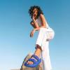 image:imageCUSHIONAIRE Fame Pillow Recovery Sandals for Women Adjustable Double Buckle Waterproof EVA Cloud Slides for WomenBright Blue