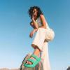 image:imageCUSHIONAIRE Fame Pillow Recovery Sandals for Women Adjustable Double Buckle Waterproof EVA Cloud Slides for WomenMint