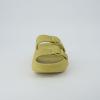image:imageCUSHIONAIRE Fame Pillow Recovery Sandals for Women Adjustable Double Buckle Waterproof EVA Cloud Slides for WomenYellow