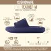 image:imageCUSHIONAIRE Feather EVA Mens Sandals  Slip On Recovery Slides Lightweight Water Shoes for MenNavy