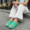 image:imageCUSHIONAIRE Feather EVA Slides for Women  Comfortable Slip On Womens Slippers Indoor Outdoor Shower Shoes Beach Essential Cloud SlidesMint