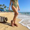 image:imageCUSHIONAIRE Feather EVA Slides for Women  Comfortable Slip On Womens Slippers Indoor Outdoor Shower Shoes Beach Essential Cloud SlidesOrange