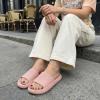image:imageCUSHIONAIRE Feather EVA Slides for Women  Comfortable Slip On Womens Slippers Indoor Outdoor Shower Shoes Beach Essential Cloud SlidesPink