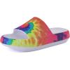 image:imageCUSHIONAIRE Feather EVA Slides for Women  Comfortable Slip On Womens Slippers Indoor Outdoor Shower Shoes Beach Essential Cloud SlidesTie Dye