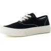 image:imageCUSHIONAIRE Freshman Womens Sneakers Lightweight Casual Walking Shoes for Women with Memory Foam Wide Widths AvailableBlack Canvas