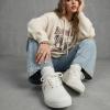 image:imageCUSHIONAIRE Freshman Womens Sneakers Lightweight Casual Walking Shoes for Women with Memory Foam Wide Widths AvailableWhite Canvas