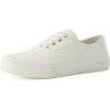image:imageCUSHIONAIRE Freshman Womens Sneakers Lightweight Casual Walking Shoes for Women with Memory Foam Wide Widths AvailableWhite Smooth