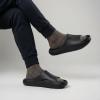 image:imageCUSHIONAIRE Galaxy Cloud Slides for Men Soft Waterproof Recovery Sandals with Molded Footbed and Non Slip OutsoleBlack