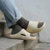 image:imageCUSHIONAIRE Galaxy Cloud Slides for Men Soft Waterproof Recovery Sandals with Molded Footbed and Non Slip OutsoleKhaki