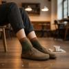image:imageCUSHIONAIRE Hana  Genuine Leather Suede Classic Clog Womens Shoes  Slip On Mule Comfortable Shoes for WomenBrown