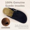 image:imageCUSHIONAIRE Hana Womens Clogs  Comfortable Vegan Suede Clogs for Women  Slip On Potato Shoes with Cork Footbed amp Arch Support  Memory Foam Wide Widths AvailableBlack Corduroy