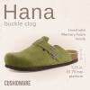 image:imageCUSHIONAIRE Hana Womens Clogs  Comfortable Vegan Suede Clogs for Women  Slip On Potato Shoes with Cork Footbed amp Arch Support  Memory Foam Wide Widths AvailableKhaki Corduroy