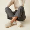 image:imageCUSHIONAIRE Hana Womens Clogs  Comfortable Vegan Suede Clogs for Women  Slip On Potato Shoes with Cork Footbed amp Arch Support  Memory Foam Wide Widths AvailableBeige Corduroy