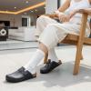 image:imageCUSHIONAIRE Hana Womens Clogs  Comfortable Vegan Suede Clogs for Women  Slip On Potato Shoes with Cork Footbed amp Arch Support  Memory Foam Wide Widths AvailableBlack