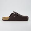 image:imageCUSHIONAIRE Haze Mens Clogs  Comfortable SlipOn Clogs for Men with Arch Support and Cork Suede Footbed  Perfect Potato Shoes for Indoor amp Outdoor UseBrown