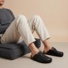 image:imageCUSHIONAIRE Haze Mens Clogs  Comfortable SlipOn Clogs for Men with Arch Support and Cork Suede Footbed  Perfect Potato Shoes for Indoor amp Outdoor UseBlack Nappa