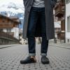 image:imageCUSHIONAIRE Haze Mens Clogs  Comfortable SlipOn Clogs for Men with Arch Support and Cork Suede Footbed  Perfect Potato Shoes for Indoor amp Outdoor UseBlack
