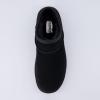 image:imageCUSHIONAIRE Hilo3 Cozy Suede Womens Slippers Soft Faux Fur Lined Slip On House Shoes for Women with Cushioned Memory FoamBlack 2
