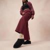 image:imageCUSHIONAIRE Hilo3 Cozy Suede Womens Slippers Soft Faux Fur Lined Slip On House Shoes for Women with Cushioned Memory FoamBlack Midnight Genuine Suede