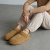 image:imageCUSHIONAIRE Hilo3 Cozy Suede Womens Slippers Soft Faux Fur Lined Slip On House Shoes for Women with Cushioned Memory FoamChestnut 2