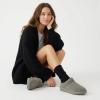 image:imageCUSHIONAIRE Hilo3 Cozy Suede Womens Slippers Soft Faux Fur Lined Slip On House Shoes for Women with Cushioned Memory FoamGrey 2