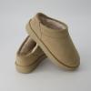 image:imageCUSHIONAIRE Hilo3 Cozy Suede Womens Slippers Soft Faux Fur Lined Slip On House Shoes for Women with Cushioned Memory FoamSand Breeze Genuine Suede
