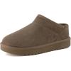 image:imageCUSHIONAIRE Hilo3 Cozy Suede Womens Slippers Soft Faux Fur Lined Slip On House Shoes for Women with Cushioned Memory FoamTaupe Earth Genuine Suede