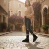 image:imageCUSHIONAIRE Hip3 Genuine Suede Leather Ankle Boots for Women  Pull On Cozy Faux Fur Boots Womens Shoes with Comfortable Memory FoamBlack Genuine Suede