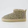 image:imageCUSHIONAIRE Hip3 Genuine Suede Leather Ankle Boots for Women  Pull On Cozy Faux Fur Boots Womens Shoes with Comfortable Memory FoamTan Spotted Genuine Suede