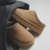 image:imageCUSHIONAIRE Kabuki Platform Boots Genuine Suede Fuzzy Mule Slippers for Women with Memory Foam  IndoorOutdoor Womens Slippers  Wide Widths AvailableMoss