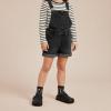 image:imageCUSHIONAIRE Kids Hana Cork footbed clog with Genuine Leather upper Faux Fur lining and ComfortBlack