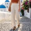 image:imageCUSHIONAIRE Leah Thong Womens Sandals  Cork Footbed Flip Flops for Women with Memory Foam and Adjustable Buckle StrapBrown