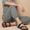 image:imageCUSHIONAIRE Luna Sandals for Women Cork Footbed Womens Sandals for Summer Comfort with Adjustable Straps Wide Width AvailableBlack Nappa