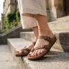 image:imageCUSHIONAIRE Luna Sandals for Women Cork Footbed Womens Sandals for Summer Comfort with Adjustable Straps Wide Width AvailableBrown Vegan Suede