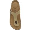 image:imageCUSHIONAIRE Mens Leah Cork footbed Sandal with ComfortTaupe Nubuck