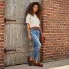 image:imageCUSHIONAIRE Stella Womens Moccasin Slippers  Faux Fur Lining Memory Foam amp Wide Widths AvailableBrown