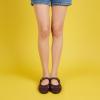 image:imageCUSHIONAIRE Windsor Woven Womens Flats with Adjustable Strap  Comfortable Mary Jane Ballet Flats for WomenBurgundy