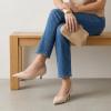 image:imageCUSHIONAIRE Womens Bay Kitten Heel Dress Shoe Memory Foam Wide Widths AvailableMicrosuede Blush