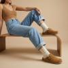 image:imageCUSHIONAIRE Womens Blain Genuine Suede SlipOn Clogs with  Memory Foam amp Chic Buckle Mule  Comfortable NonSlip Wide Widths AvailableChestnut Suede