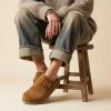 image:imageCUSHIONAIRE Womens Blain Genuine Suede SlipOn Clogs with  Memory Foam amp Chic Buckle Mule  Comfortable NonSlip Wide Widths AvailableChestnut Suede