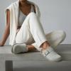image:imageCUSHIONAIRE Womens Blain Genuine Suede SlipOn Clogs with  Memory Foam amp Chic Buckle Mule  Comfortable NonSlip Wide Widths AvailableSage