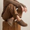 image:imageCUSHIONAIRE Womens Blain Genuine Suede SlipOn Clogs with  Memory Foam amp Chic Buckle Mule  Comfortable NonSlip Wide Widths AvailableTaupe Suede