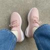 image:imageCUSHIONAIRE Womens Blaze Stretch Knit Slip on lace Sneaker Memory Foam amp LiteSole TechnologyBlush