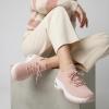 image:imageCUSHIONAIRE Womens Blaze Stretch Knit Slip on lace Sneaker Memory Foam amp LiteSole TechnologyBlush