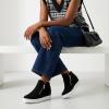 image:imageCUSHIONAIRE Womens Hart Hidden Wedge Sneaker Wide Width AvailableBlack